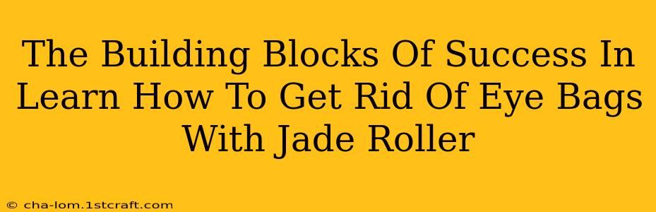 The Building Blocks Of Success In Learn How To Get Rid Of Eye Bags With Jade Roller