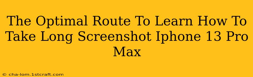 The Optimal Route To Learn How To Take Long Screenshot Iphone 13 Pro Max