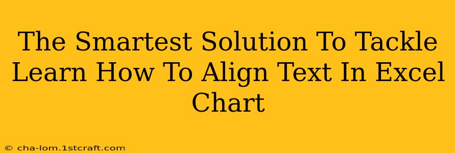 The Smartest Solution To Tackle Learn How To Align Text In Excel Chart