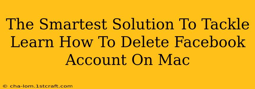 The Smartest Solution To Tackle Learn How To Delete Facebook Account On Mac